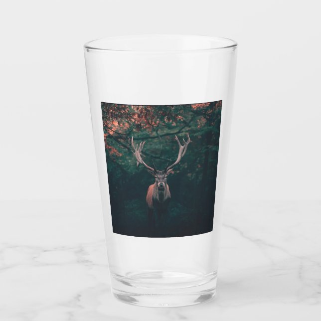 Verre Buck Deer animal sauvage (Devant)