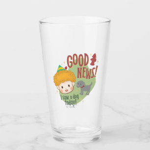 Verre Buddy l'Elf Bonne Nouvelle ! J'ai vu un chien aujo