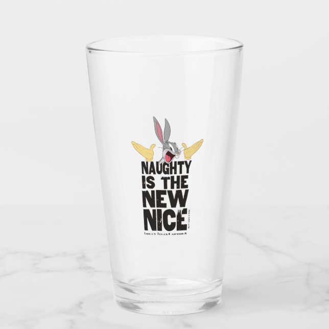 Verre BUGS BUNNY™ "Naughty Is The New Nice" (Devant)