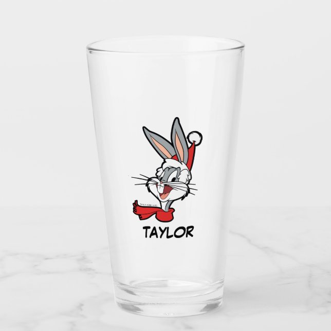 Verre BUGS BUNNY™ "Sleigh Whaat ?" (Devant)