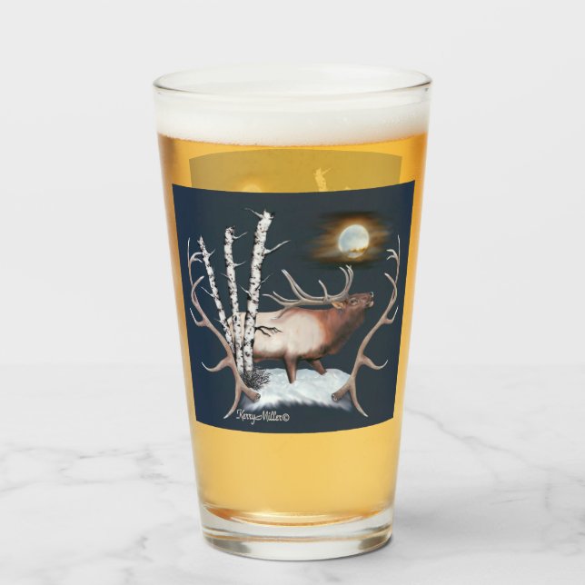 Verre Bull Elk (Devant (rempli))