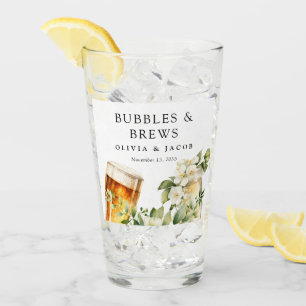 Verre Bulles et brasse Couples Douche