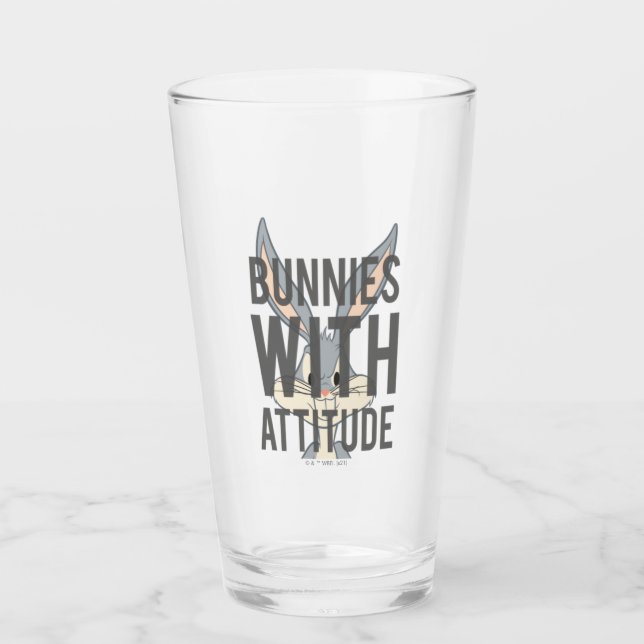 Verre BUNNY™ Bunnies Avec Attitude (Devant)