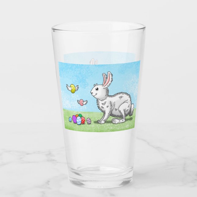 Verre Bunny de Pâques (Devant)