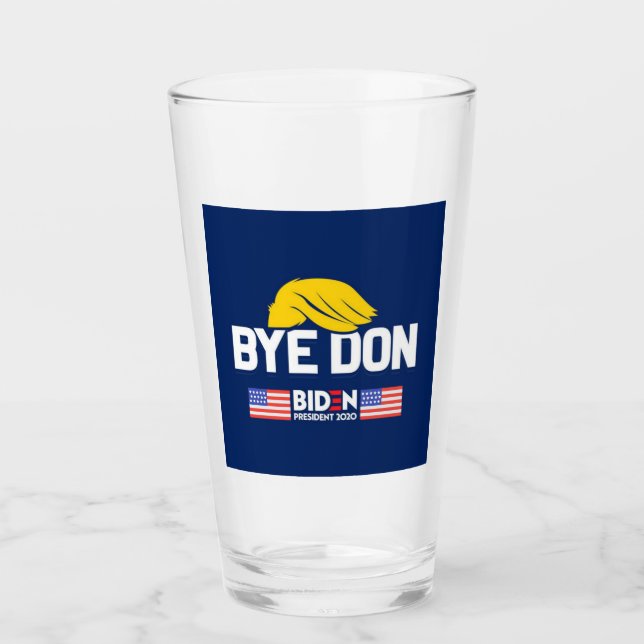 Verre Bye Don BIDEN 2020 Président HARRIS (Devant)