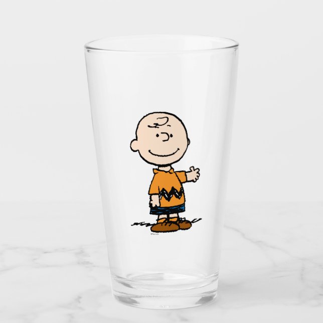 Verre cacahuètes | Charlie Brown (Devant)