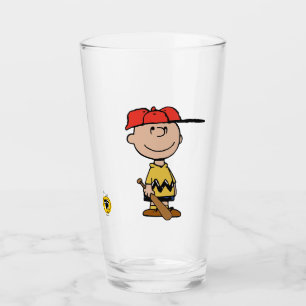 Verre cacahuètes Charlie Brown Baseball Smile