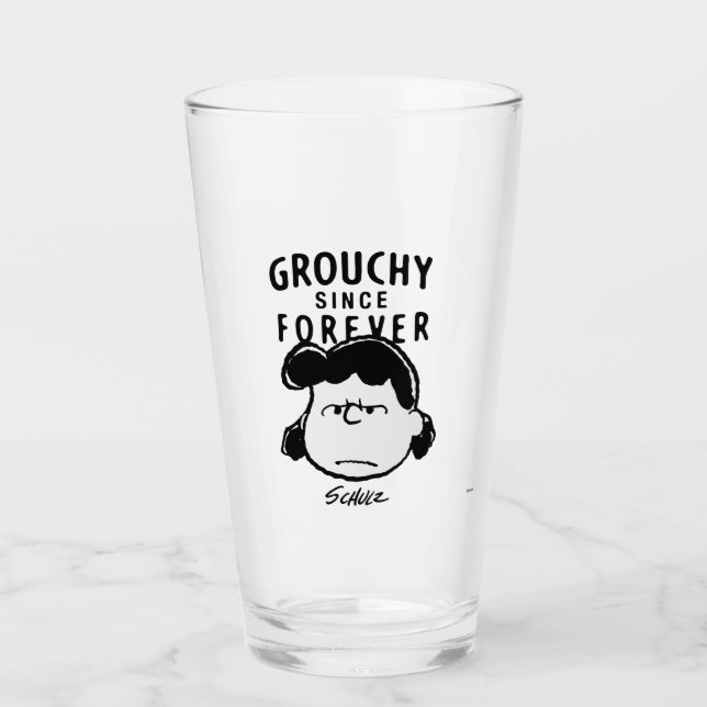 Verre cacahuètes | Grouchy depuis toujours Lucy (Devant)