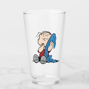 Verre cacahuètes Linus et sa couverture