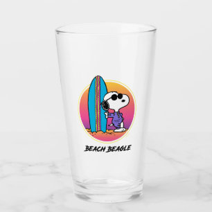 Verre cacahuètes Snoopy Beach Beagle