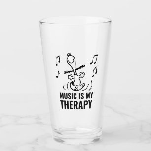 Verre cacahuètes Snoopy Dancing
