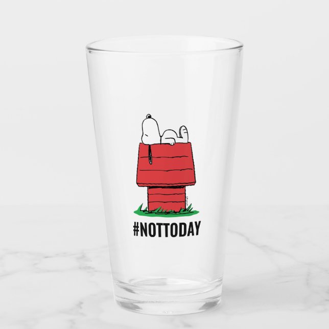 Verre cacahuètes | Snoopy Napping (Devant)