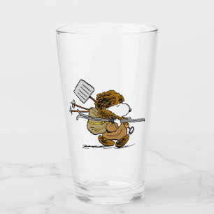 Verre cacahuètes   Snoopy Snow Warrior