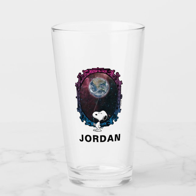 Verre cacahuètes | Snoopy Spacé Out Balloon (Devant)