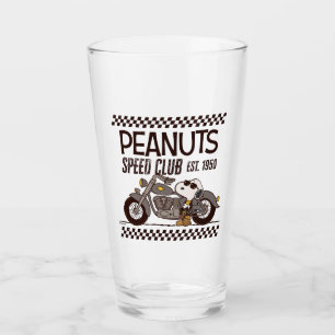 Verre cacahuètes Snoopy Speed Club