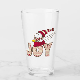 Verre cacahuètes Snoopy & Woodstock Joy Sled Ride
