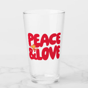 Verre cacahuètes Woodstock Peace & Love