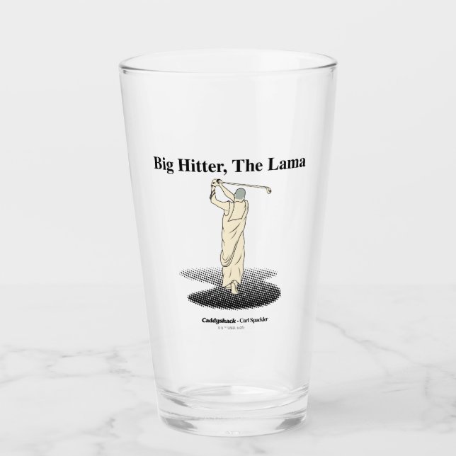 Verre Caddyshack | Big Hitter, The Lama (Devant)