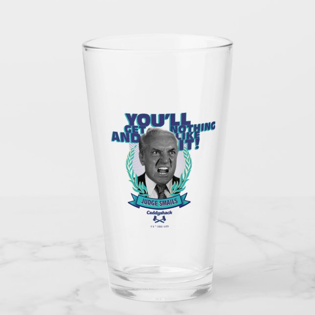 Verre Caddyshack | Vous n'obtiendrez rien et aimez ça (Devant)