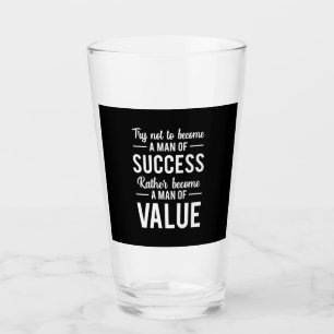 Verre Cadeau d'anniversaire Un homme de succès