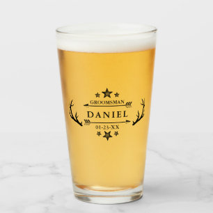 Verre Cadeau de garçon d'honneur Faveur de mariage perso