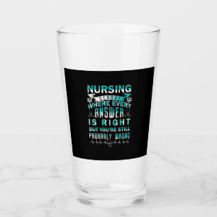 Verre Cadeau infirmière   École de soins infirmiers où c