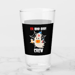 Verre Cadeau Spider Boo Crew Nurse Halloween mignonne