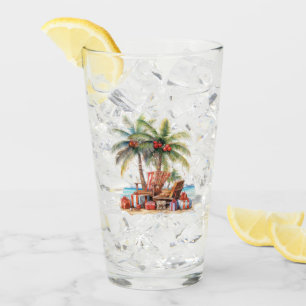 Verre Cadeaux sous le palmier