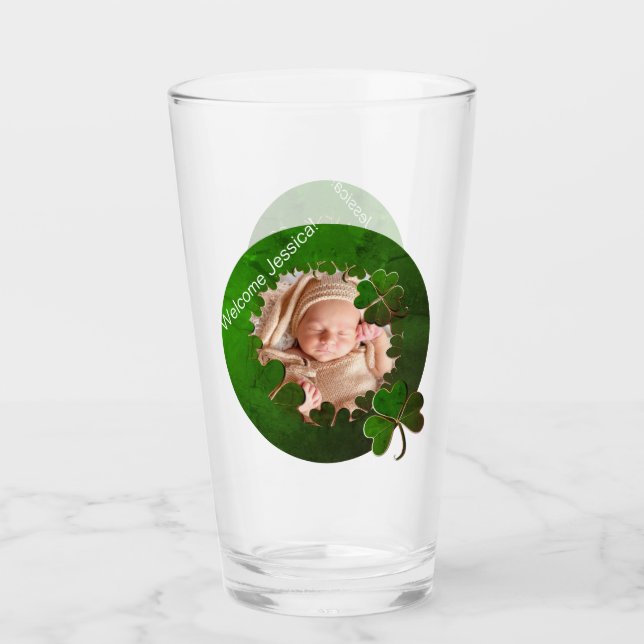 Verre Cadre vert shamrock * Photo (Devant)