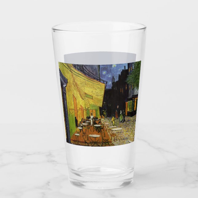 Verre Café nocturne de Van Gogh (Devant)