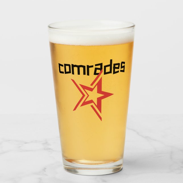 Verre Camarades (Devant (rempli))