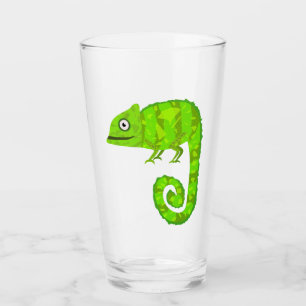 Verre Caméléon vert mignon