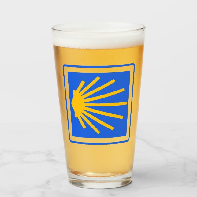 Verre Camino de Santiago (Devant (rempli))
