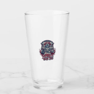 Verre Camion Monstre Crâne Tout-Terrain Patriotique 1776