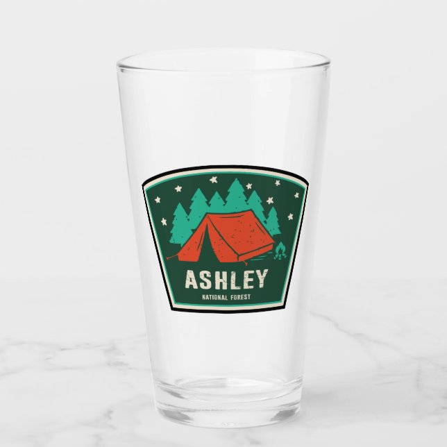 Verre Camping forestier national Ashley (Devant)