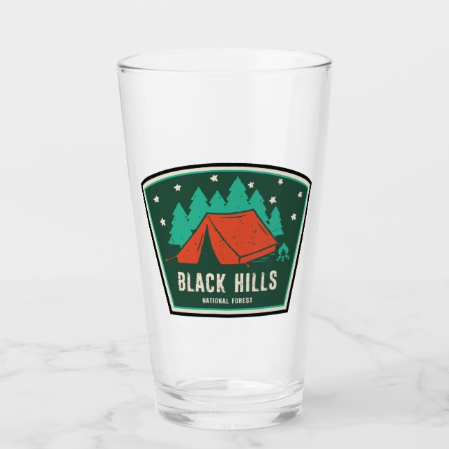 Verre Camping Forêt Nationale de Black Hills (Devant)