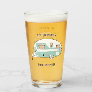 Verre Camping Remorque RV Camper Beer Pint Boire