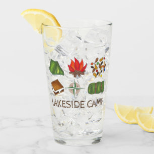 Verre CAMPING Sac couchage Tente incendie Camp S'mores