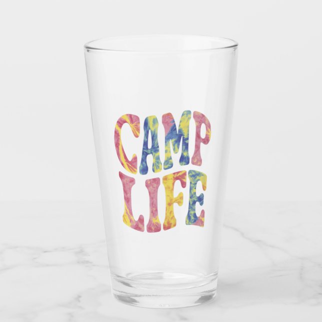 Verre Camping Summer Girls Camp Life Cravate-Die Retro (Devant)