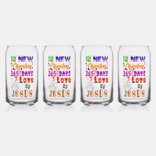 Verre Canette 12 Nouveaux Chapitres 365 Jours Amour De Jésus