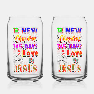 Verre Canette 12 Nouveaux Chapitres 365 Jours Amour De Jésus