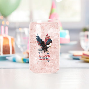 Verre Canette 250e anniversaire des États-Unis