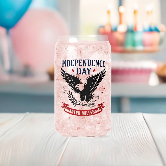 Verre Canette 250e anniversaire des États-Unis  (Insitu (Baby Shower))