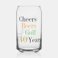 40e anniversaire Cheers and Beers Golf
