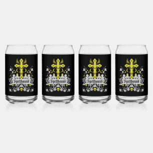 Verre Canette Accessoires de mode gothique