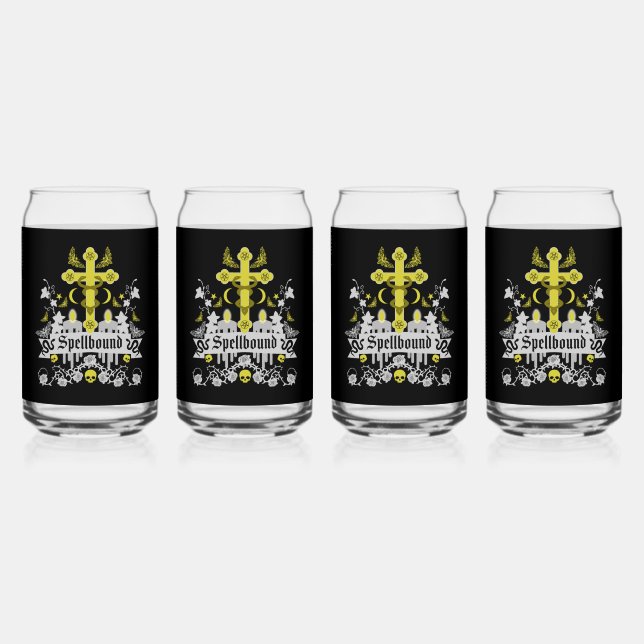 Verre Canette Accessoires de mode gothique (Recto)