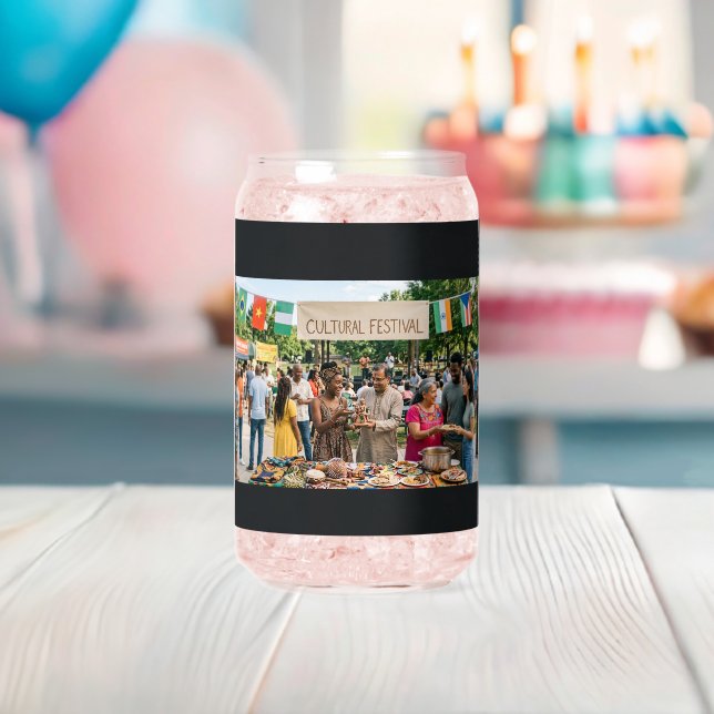 Verre Canette Adopter la diversité (Insitu (Baby Shower))