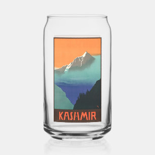 Verre Canette Affiche de voyage en Inde