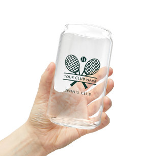 Verre Canette Ajouter Nom du club Tennis Team Players Swag