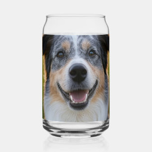 Verre Canette Ajouter une Personnaliser photo pour animaux domes